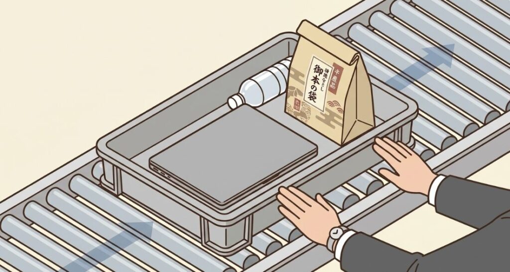 保安検査場をスムーズに通過するコツ