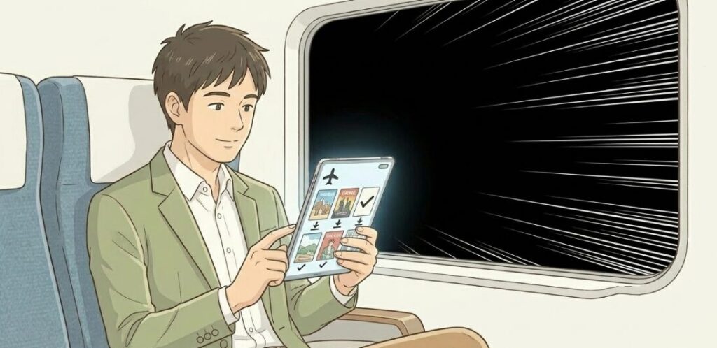 ひとり旅の時間を有意義にする退屈しない暇つぶし