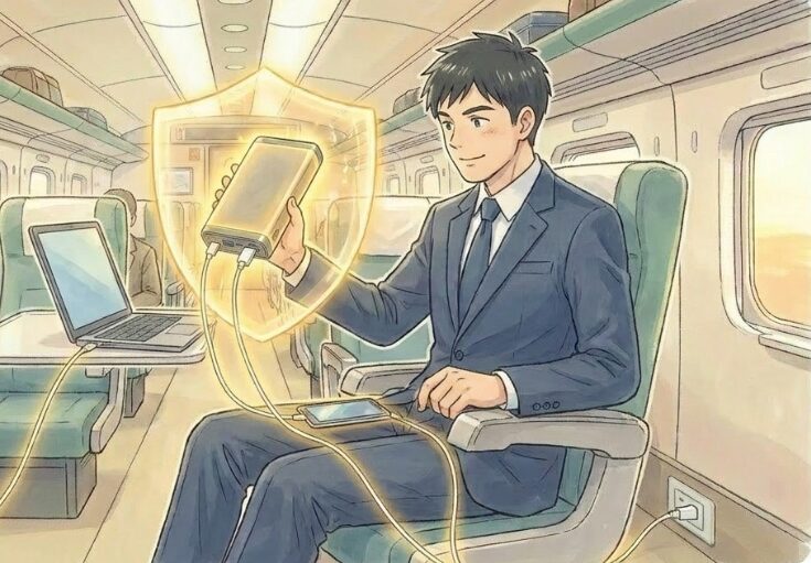 モバイルバッテリーは「保険」として持っていくのが賢明