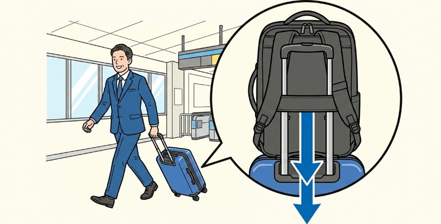 ビジネスリュックと併用するベストな組み合わせ