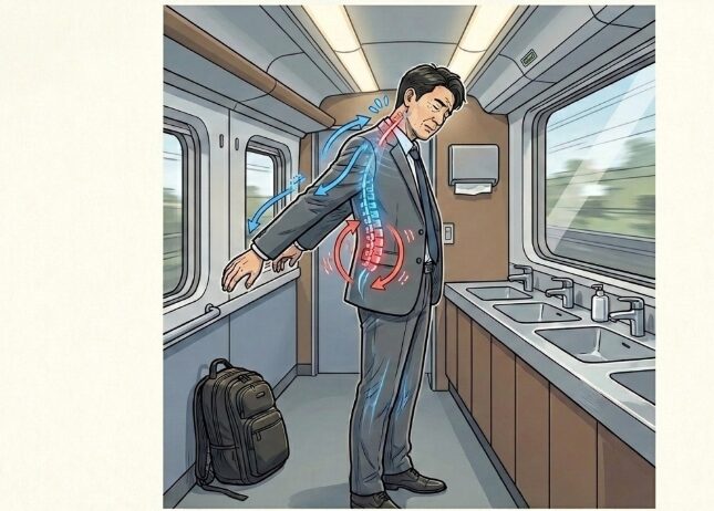 首や腰への負担を減らす車内での過ごし方