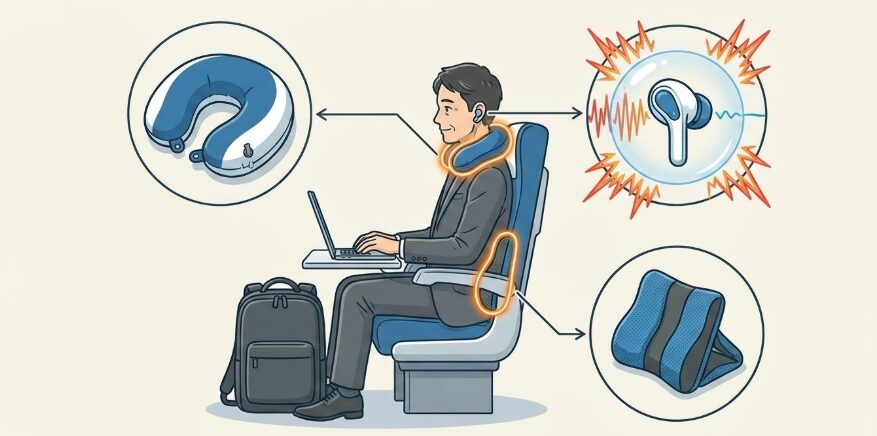 新幹線の移動を快適にするためのおすすめガジェット