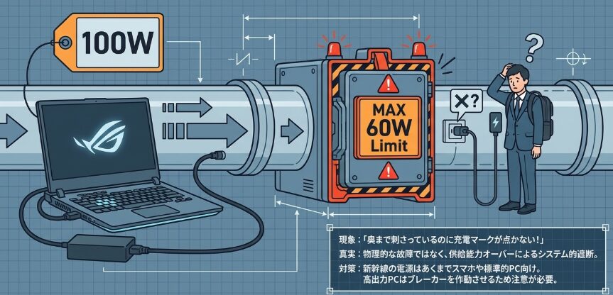 乗客の過半数が勘違いする電圧と電力の罠
