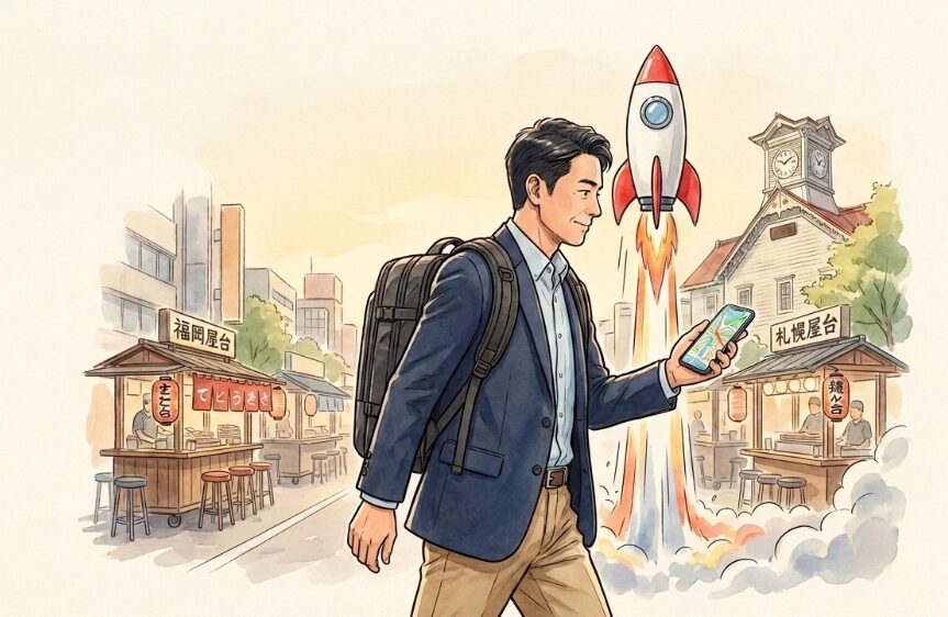 旅先でのスマホ紛失を防ぐ安心の急速充電