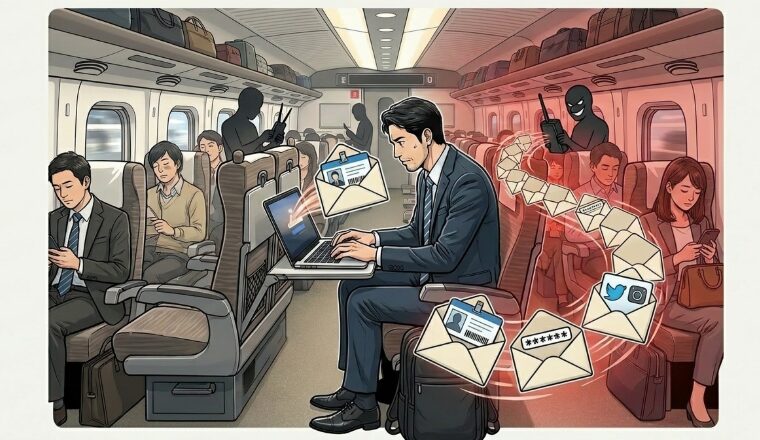 暗号化なしの無料Wi-Fiに潜む乗っ取りリスク