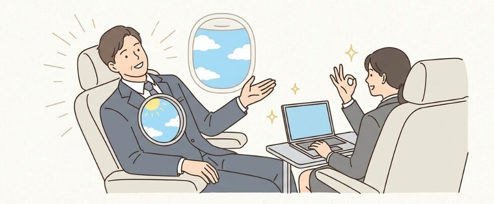 出張中に後部座席の人へ声を掛けるメリットと具体例