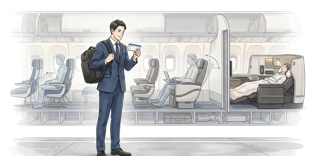飛行機の座席ランクの選び方