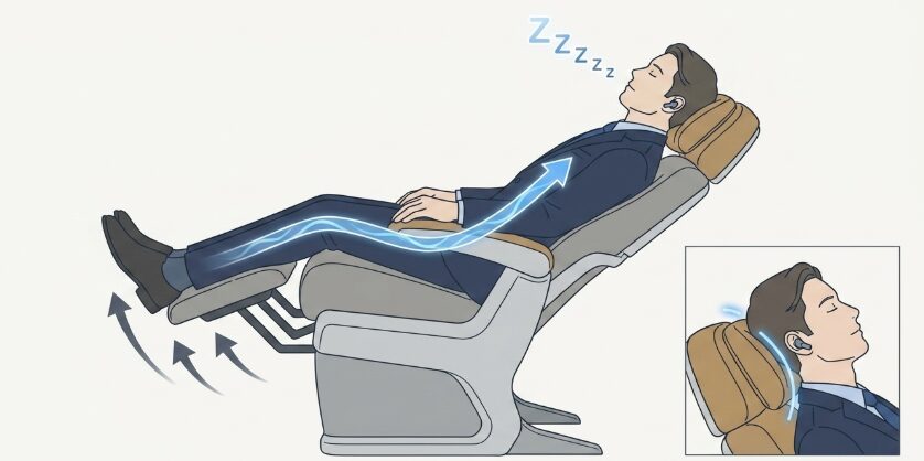 深夜の移動でもぐっすり眠るための活用法