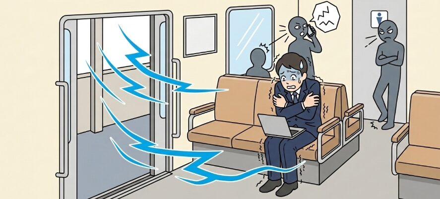 デッキからの冷気や視線が気になる理由
