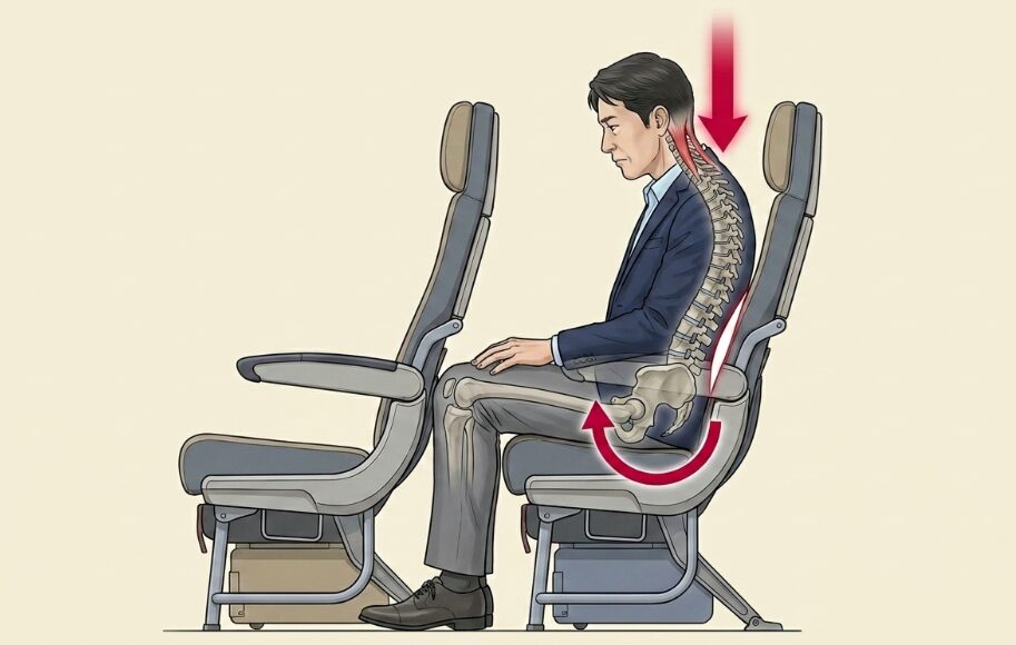 178センチの私が窮屈に感じる座席
