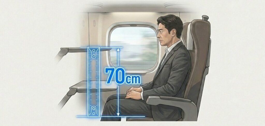 東海道新幹線のぞみ号で検証した実測値
