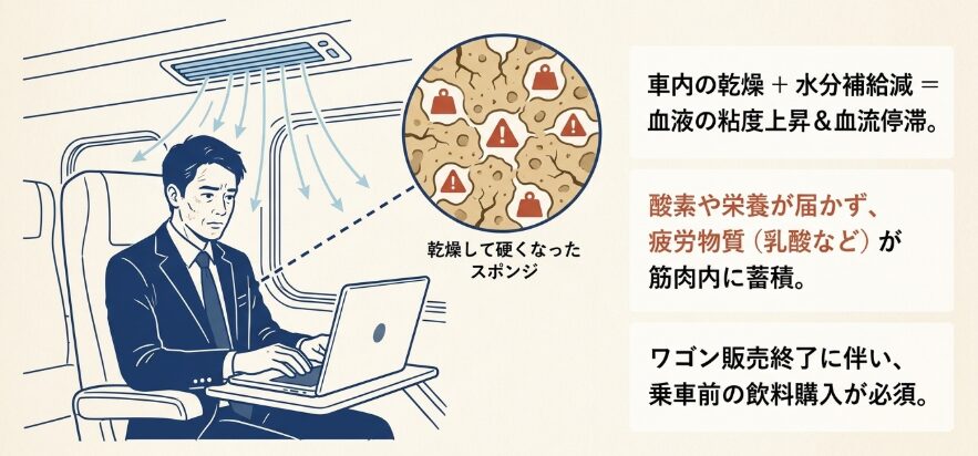 ワゴン販売終了後に痛感した水分不足の罠