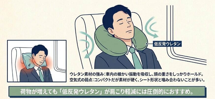 車内の2時間で試したおすすめの首枕