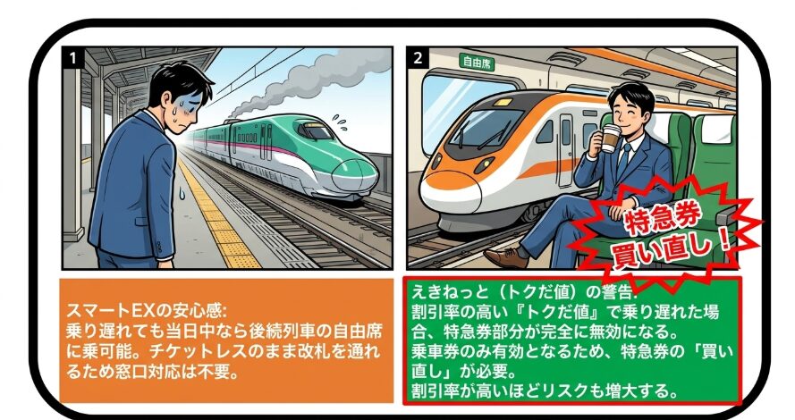 乗り遅れ時に救われた実際のサポート対応
