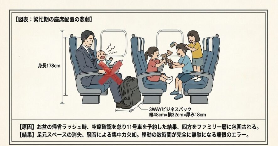 繁忙期の帰省ラッシュで仕事にならなかった痛恨の失敗談