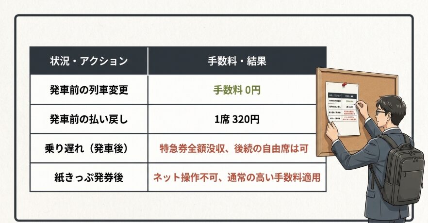 エクスプレス予約のキャンセル料まとめ