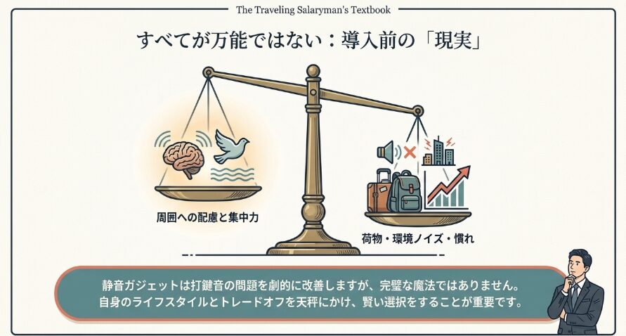 静音ガジェット導入の「正直なデメリット」と「賢い選択」