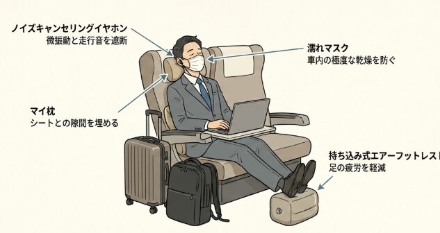 移動だけで確実に体力が削られる環境ストレス