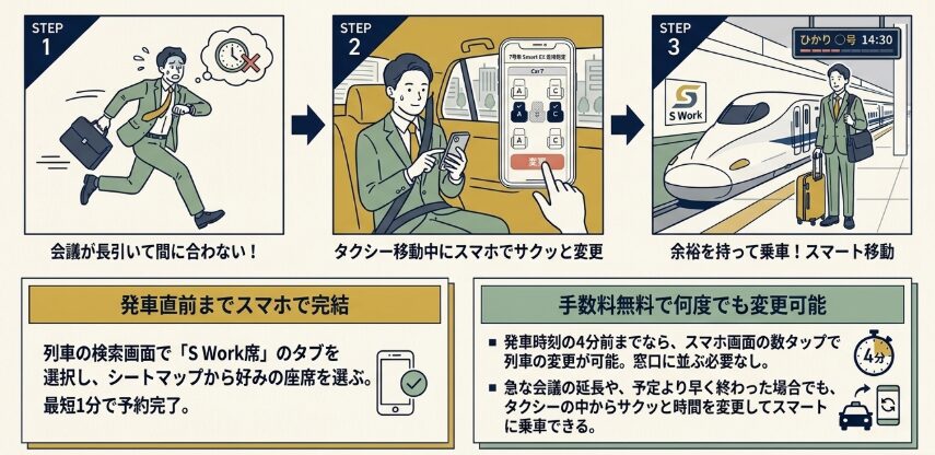 当日でも間に合う簡単な予約手順と変更方法