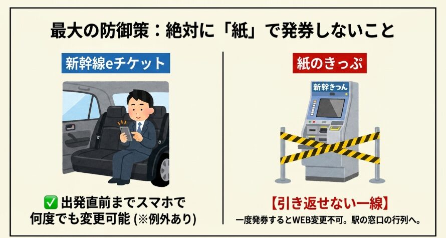 チケットレス乗車と紙のきっぷの決定的な差