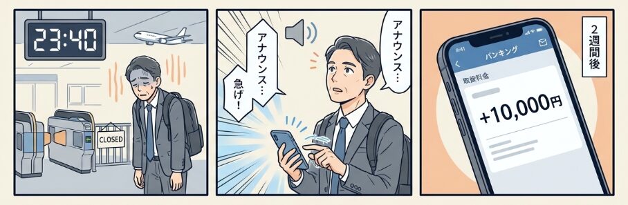 最終便の到着遅れで当日宿を確保した実体験