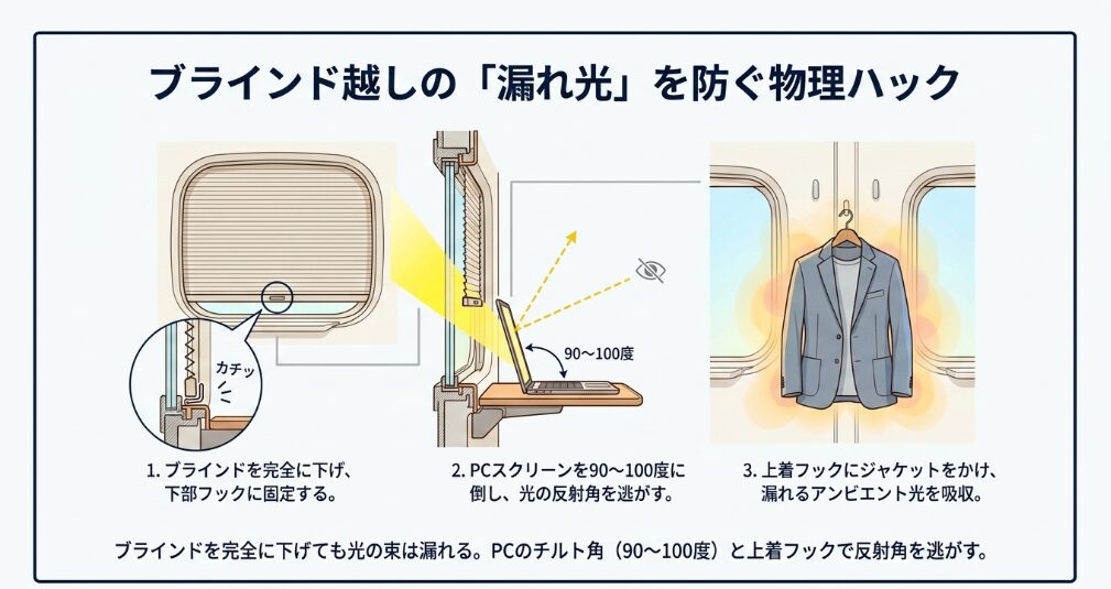 パソコン画面の反射を防ぐカーテンとブラインドの活用法
