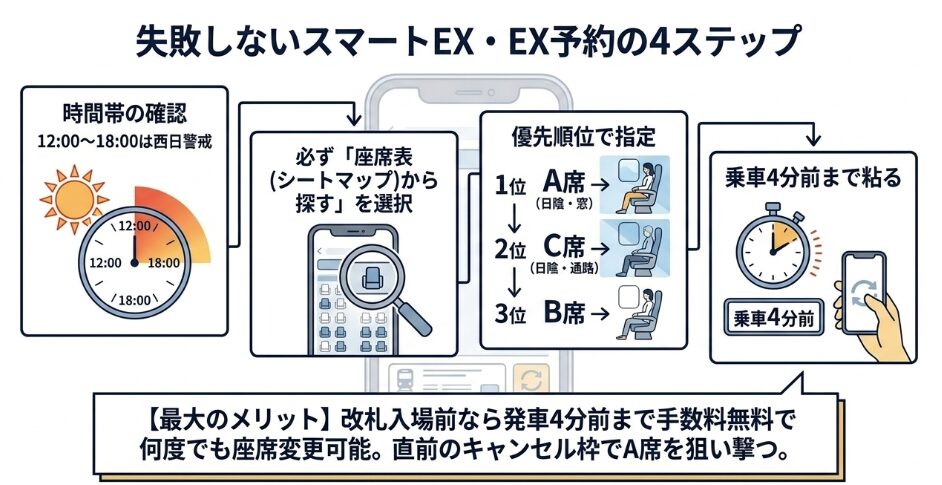 失敗体験から学んだ西日ゾーンを避けるWeb予約のコツ