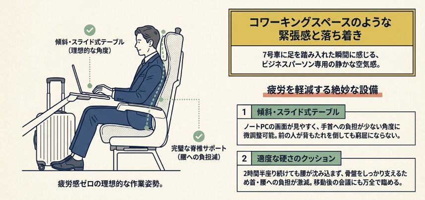 実際に座って分かった作業環境のリアルな使用感