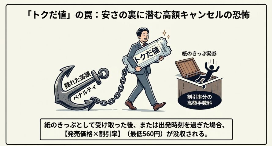 トクだ値のキャンセル料が高くて驚いた話