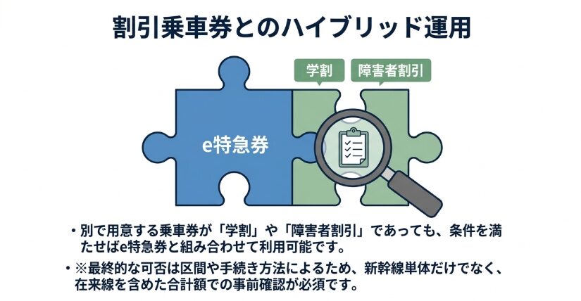 ほかの割引との組み合わせ