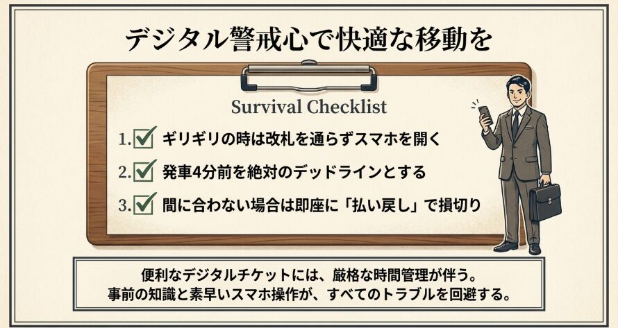 スマートEXの早特で指定席の乗り遅れを防ぐまとめ
