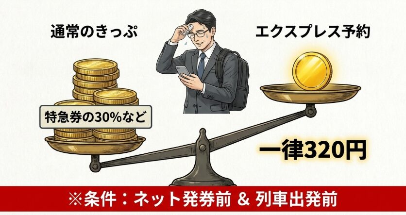 列車出発前の手数料と払い戻しのリアル
