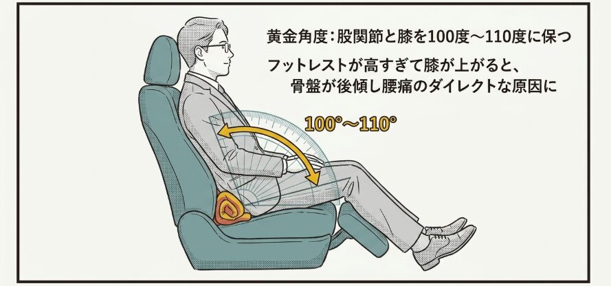 長時間移動で腰への負担を減らすポイント