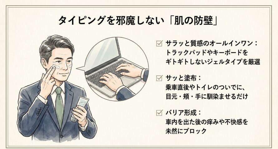 肌のツッパリを防ぐメンズ用保湿クリームの選び方