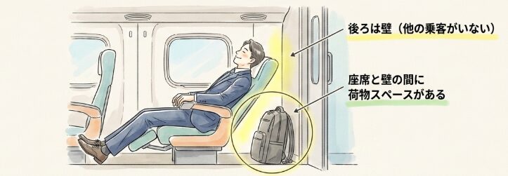 後ろに気を使わない最後列席の選択肢と正直なデメリット