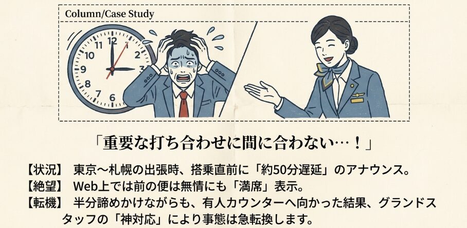 神対応】カウンターで奇跡的に「クラスJ」へ変更できた実体験