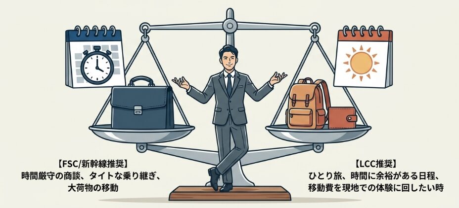 LCCは遅延が多いリスクを理解して賢く使う