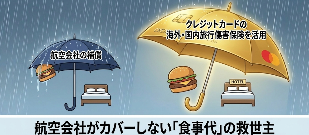 クレジットカードの海外・国内旅行傷害保険を活用
