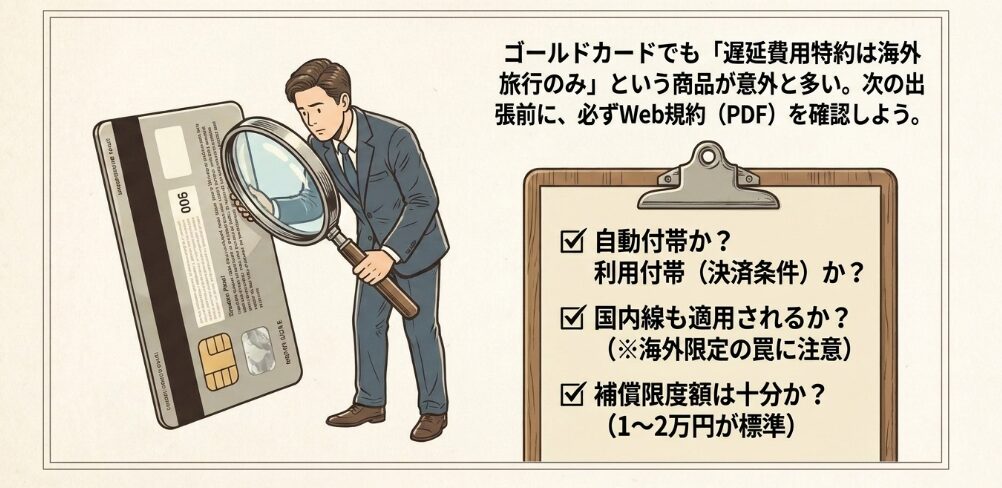 出張や旅行で後悔しないカードの選び方