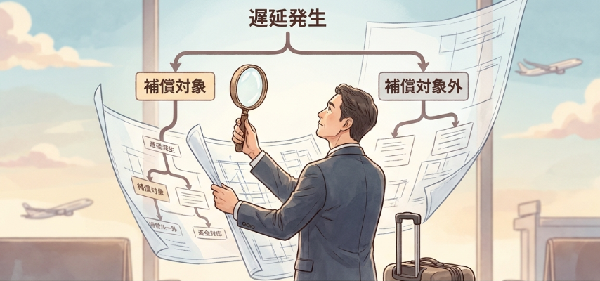 スカイマークで遅延が起きた時の補償条件と返金基準