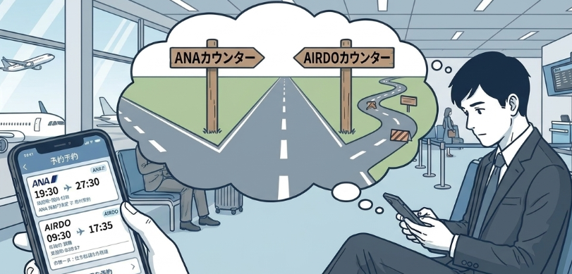 ANA コードシェア便利用時の手続き窓口の注意点