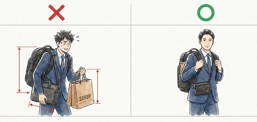 身の回り品を含む個数の考え方