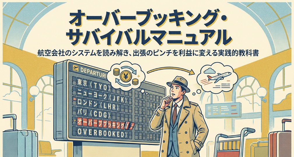 飛行機のオーバーブッキングはなぜ起こる？