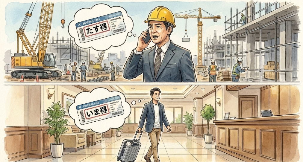 出張シーン別に見る選び方