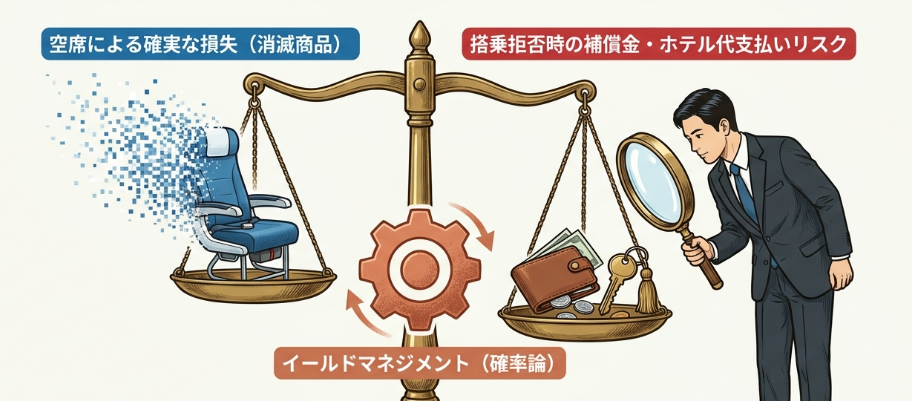 オーバーブッキングの基本的な仕組み